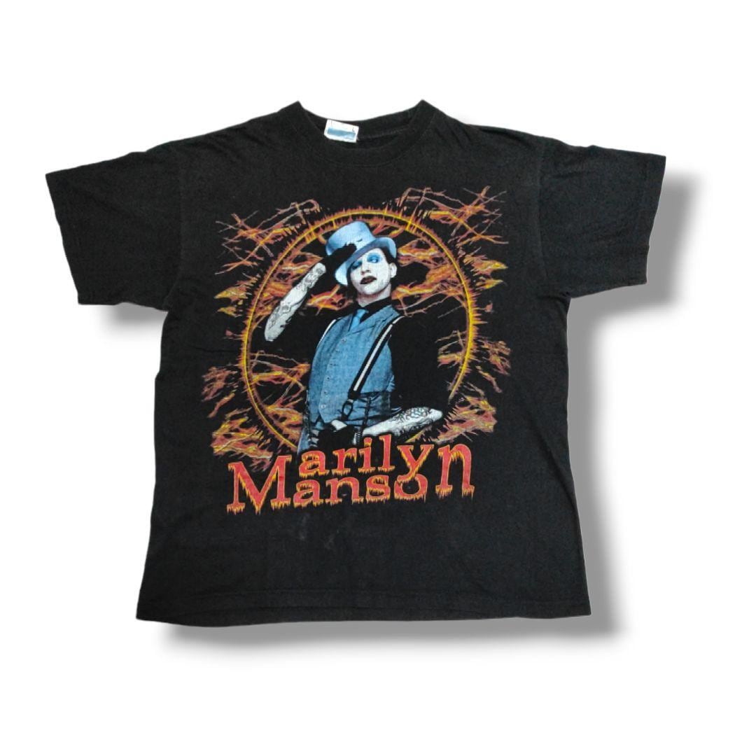 マリリンマンソン Tシャツ 00s ブートレグ marilyn manson | neverlandweb