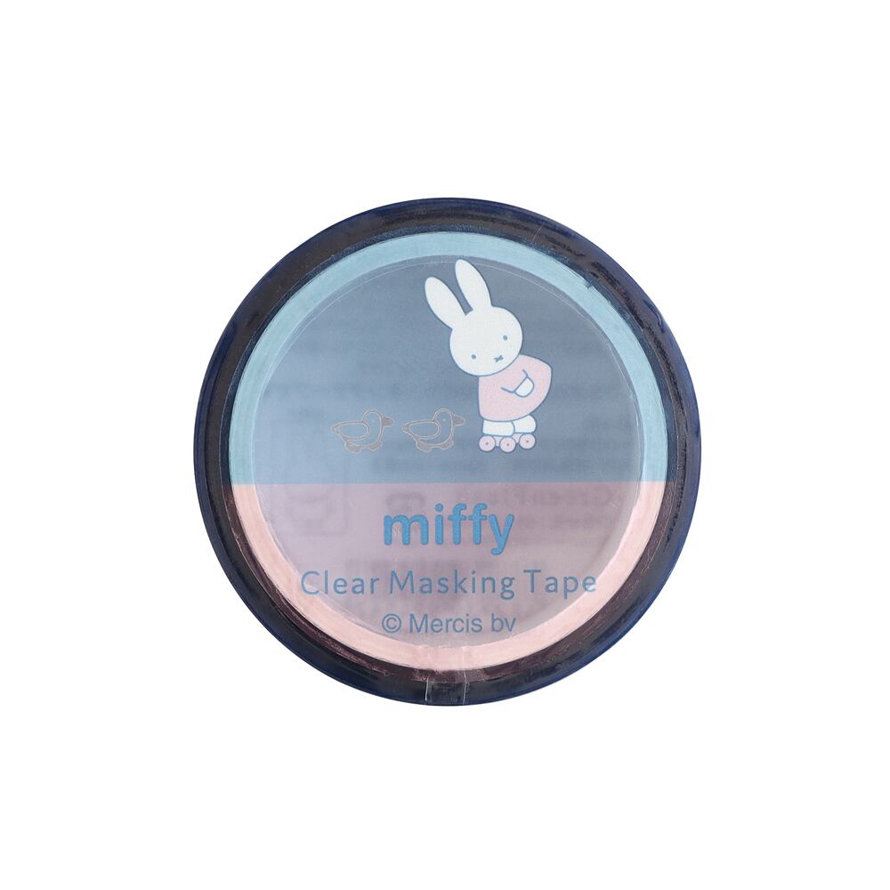 miffy×グリーンフラッシュ friends オーロラ箔クリアマスキングテープ CA14