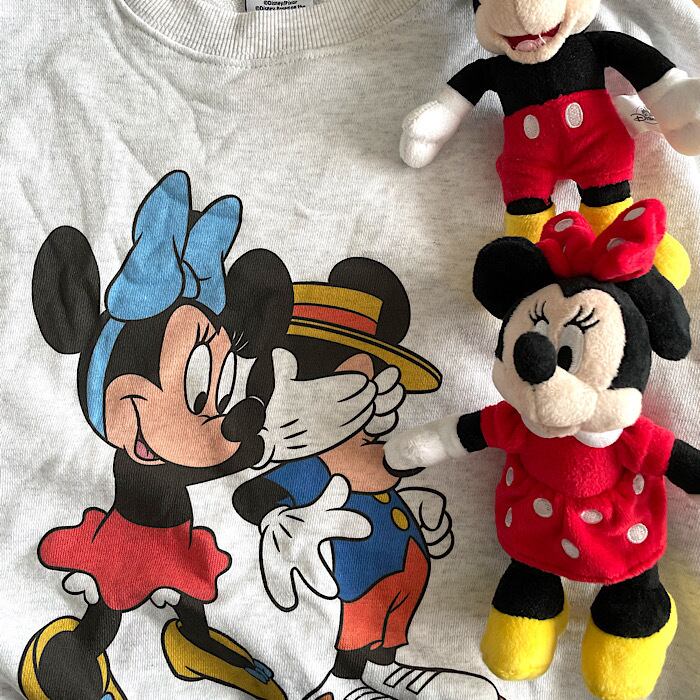 予約】ミッキー×ミニー目隠しスウェット ライセンス商品 | CHIROROYA.WEAR