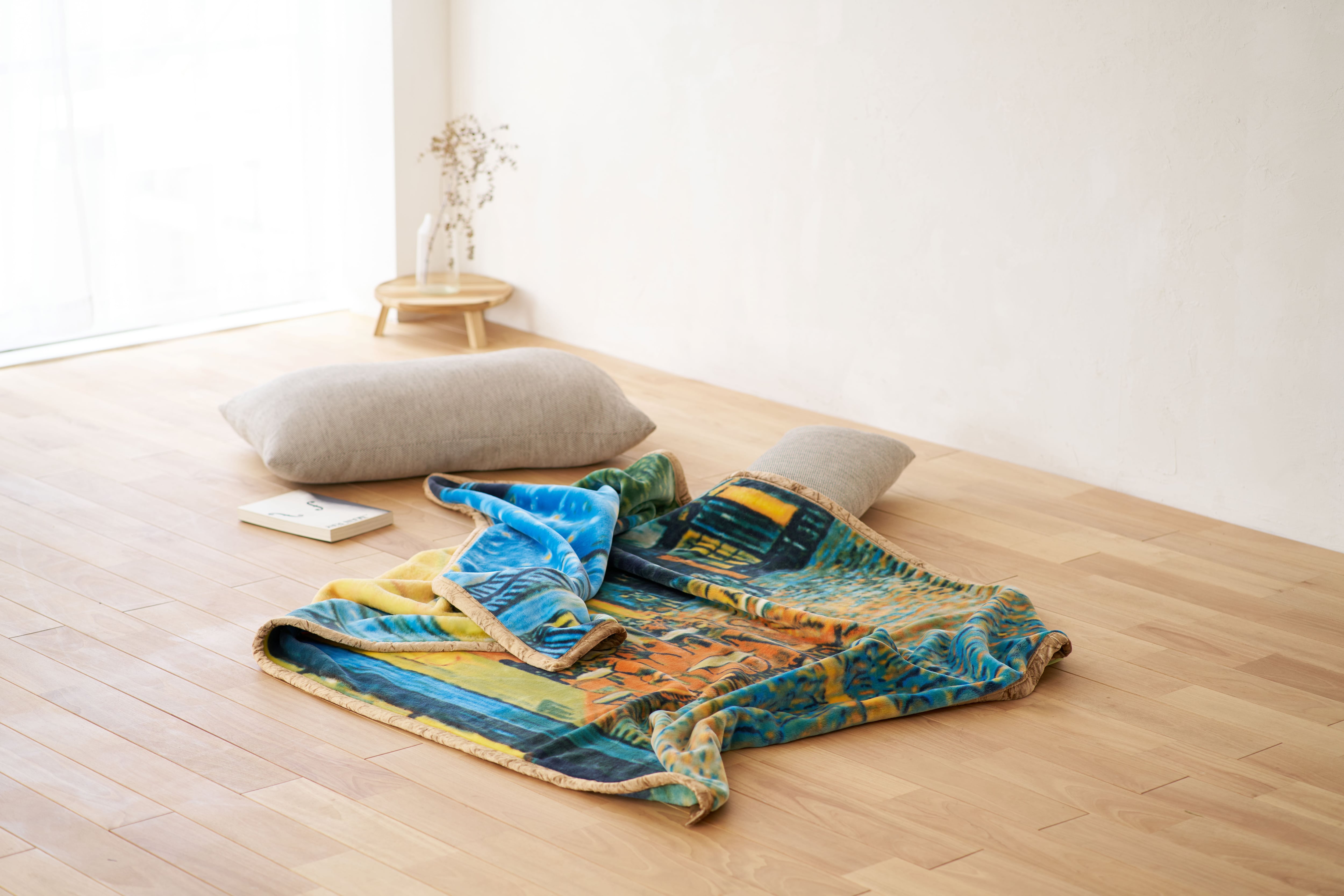 アートブランケット 『夜のカフェテラス』ビンセント・ファン・ゴッホ