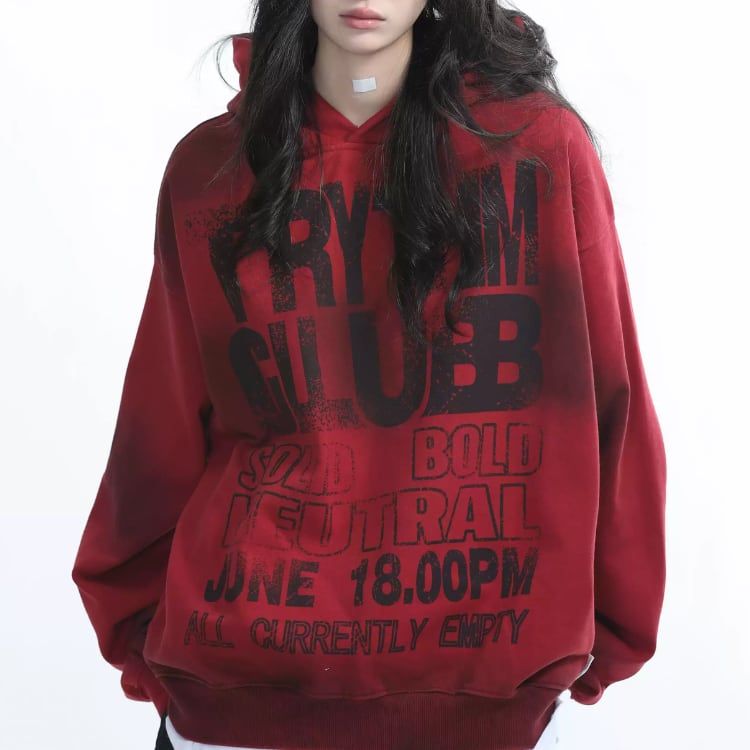 ロゴプリント オーバーサイズ 長袖 スウェット ◆2col L00212