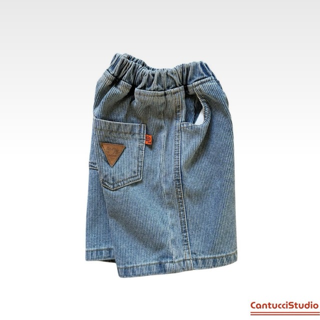 《送料無料》予約:アースハーフデニム【cantuccistudio】