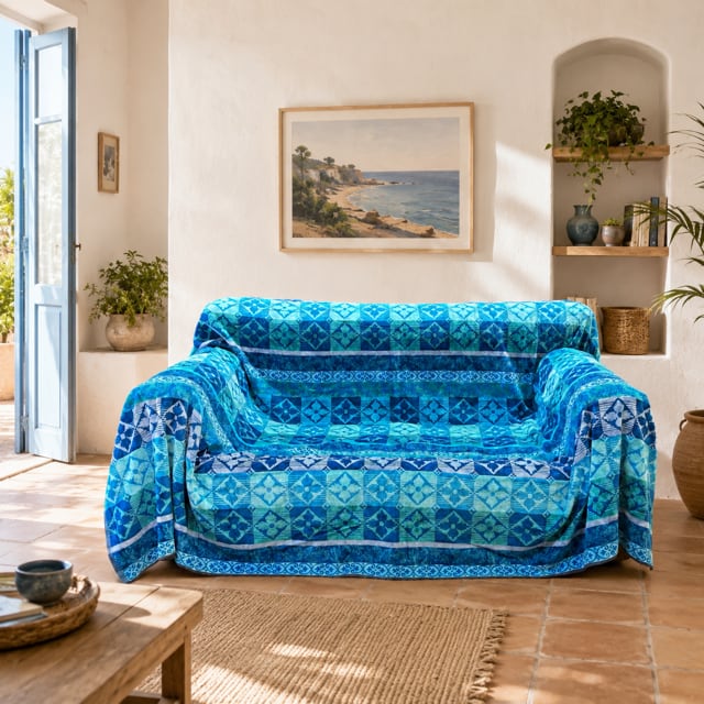 寝具 【訳あり・新品】カラカラ 180×106 インテリアタオル 大判