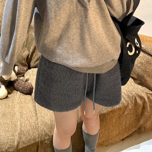 ショートパンツ ボア レディース 韓国 秋冬 もこもこ ルームパンツ おしゃれ 大人 かわいい 起毛 ウエストゴム ハイウエスト 柔らかい 暖かい 大人可愛い 大人女子