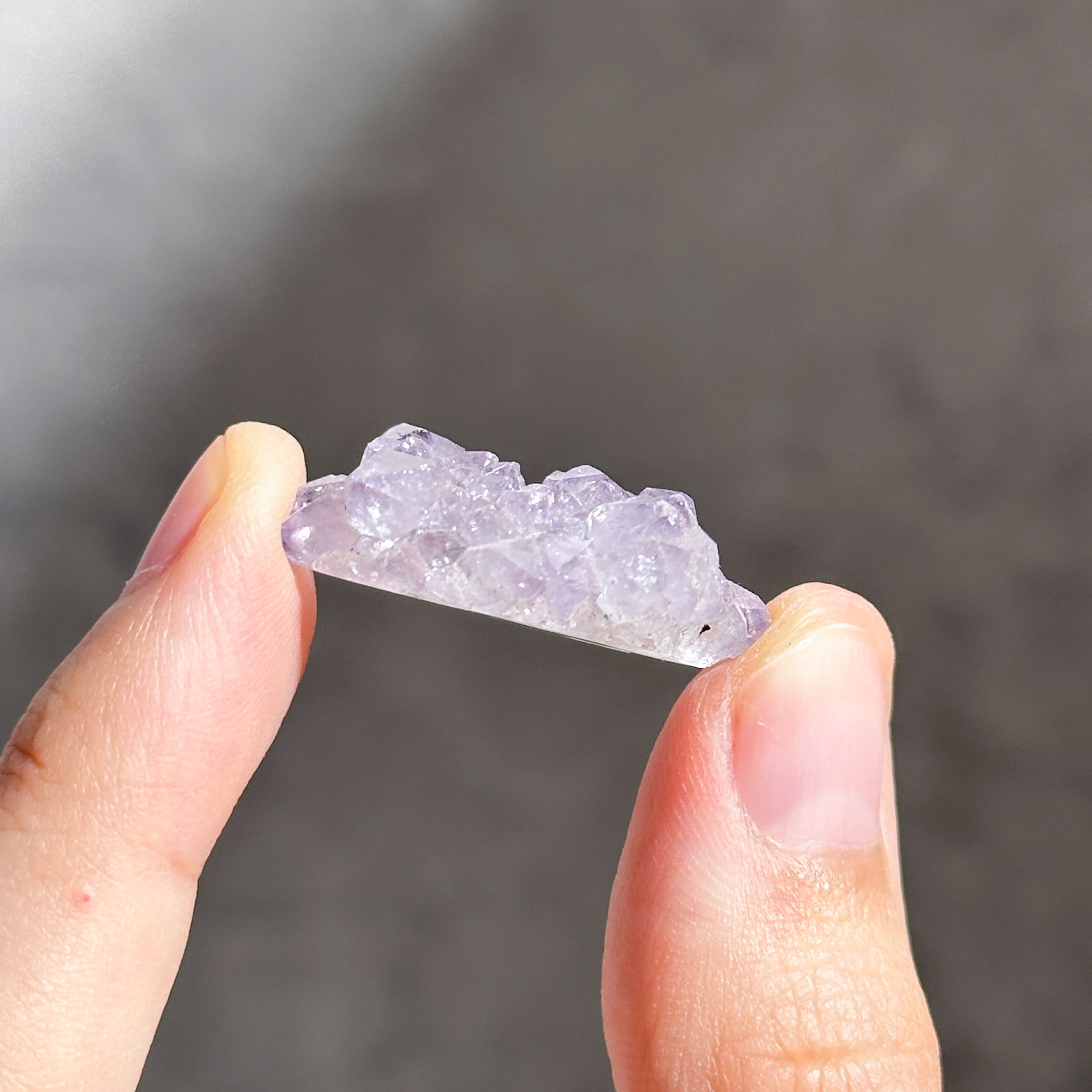 ウルグアイ産フラワーアメジスト 原石72◇ Flower Amethyst ◇天然石