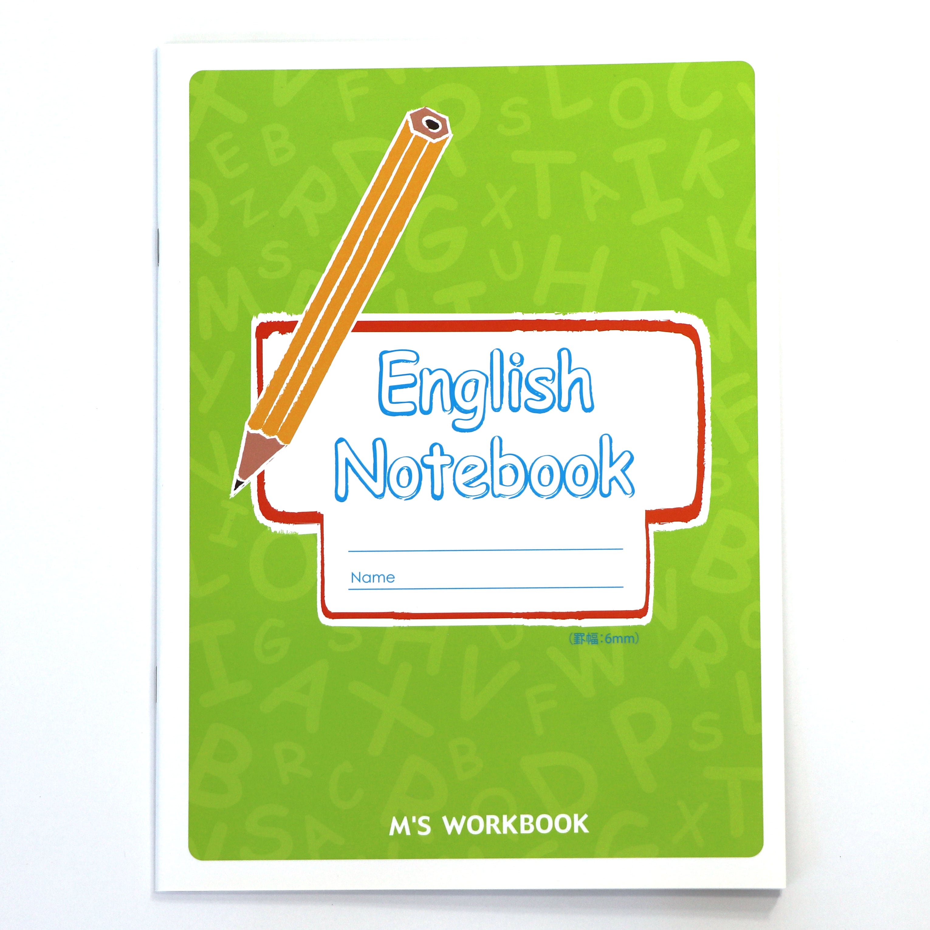 【English Notebook(6mm)