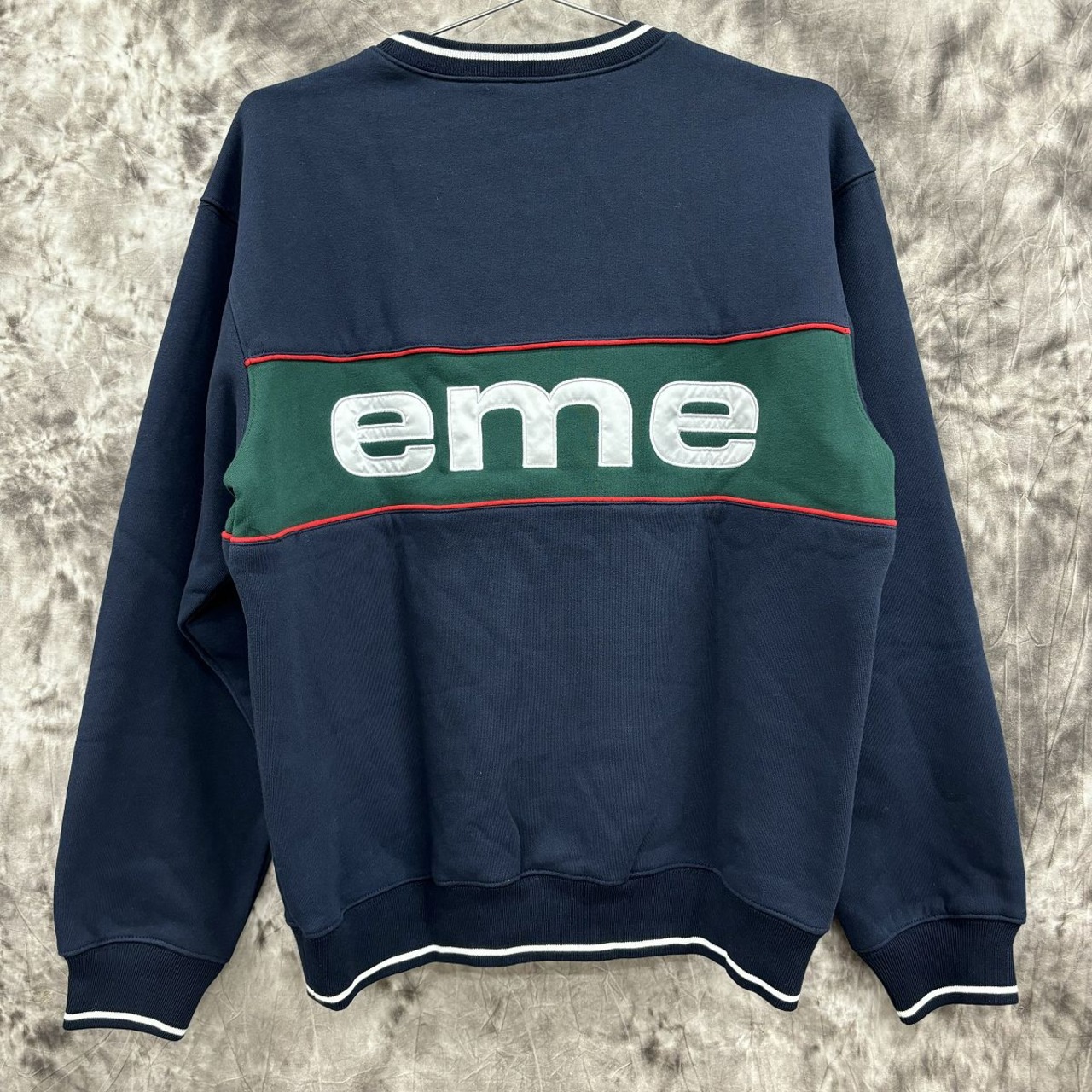 未使用】Supreme/シュプリーム【19AW】Piping Crewneck/パイピング 
