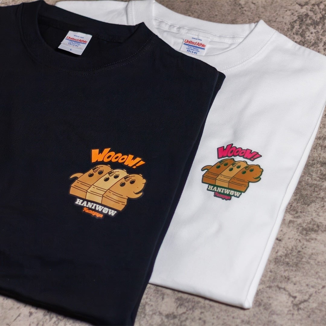 ハニワォ ロングTシャツ