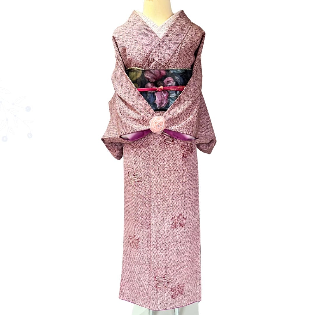 袷］飛び柄小紋 | kimono 梛〜nagi〜