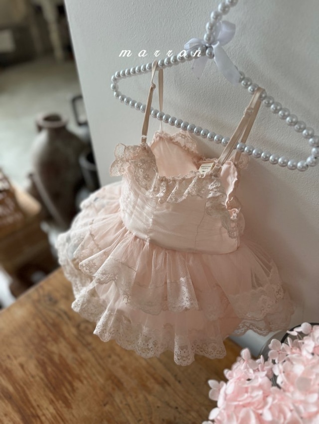 ˗ˏˋ おすすめ♡姉妹コーデ可ˎˎˊ˗【 予約商品】2025夏新作 MARRON  2色展開 セージロンパース【baby】