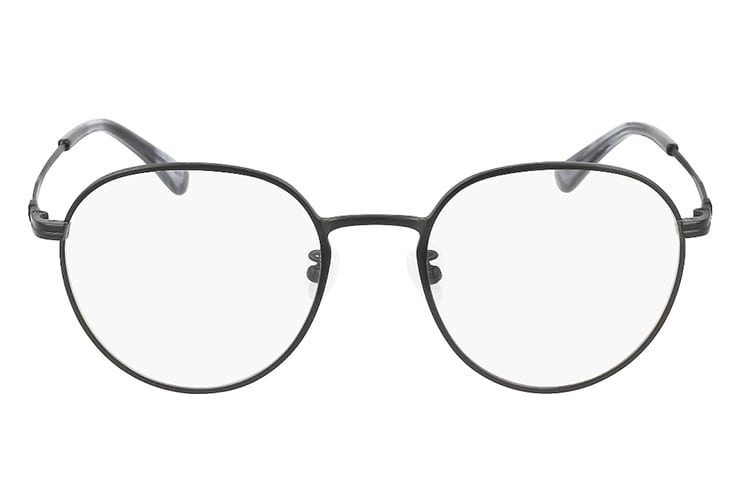 【新品】 カルバンクライン メンズ メガネ ck22128lb-001 calvin klein 眼鏡 めがね 黒縁 黒ぶち チタン メタル スクエア 型