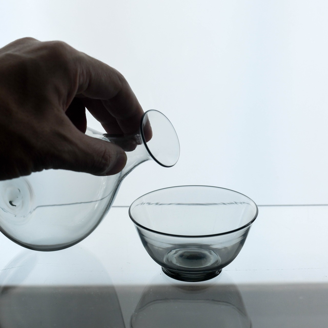 RITO GLASS 徳利（グレー）