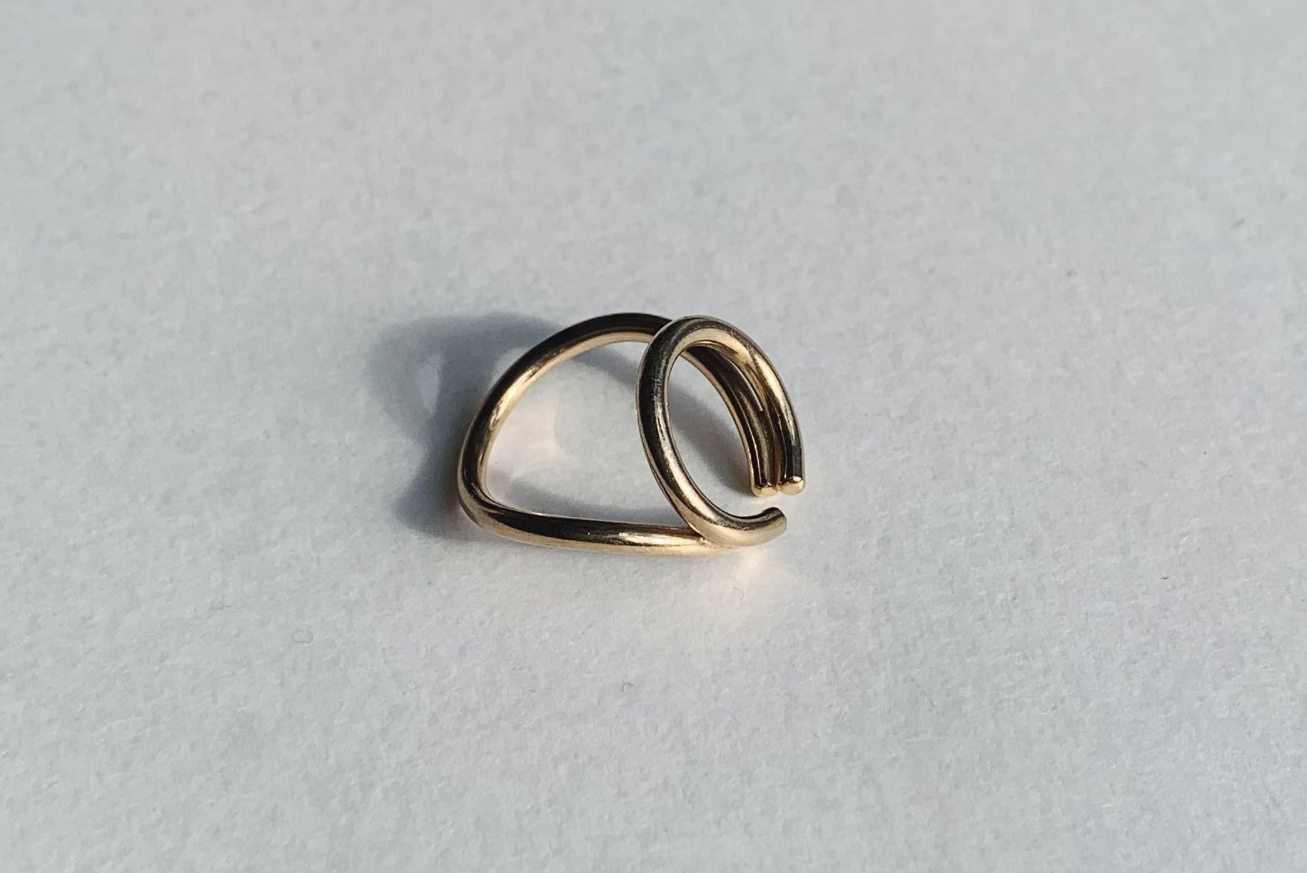 共存 イヤカフ 18kgp no.286