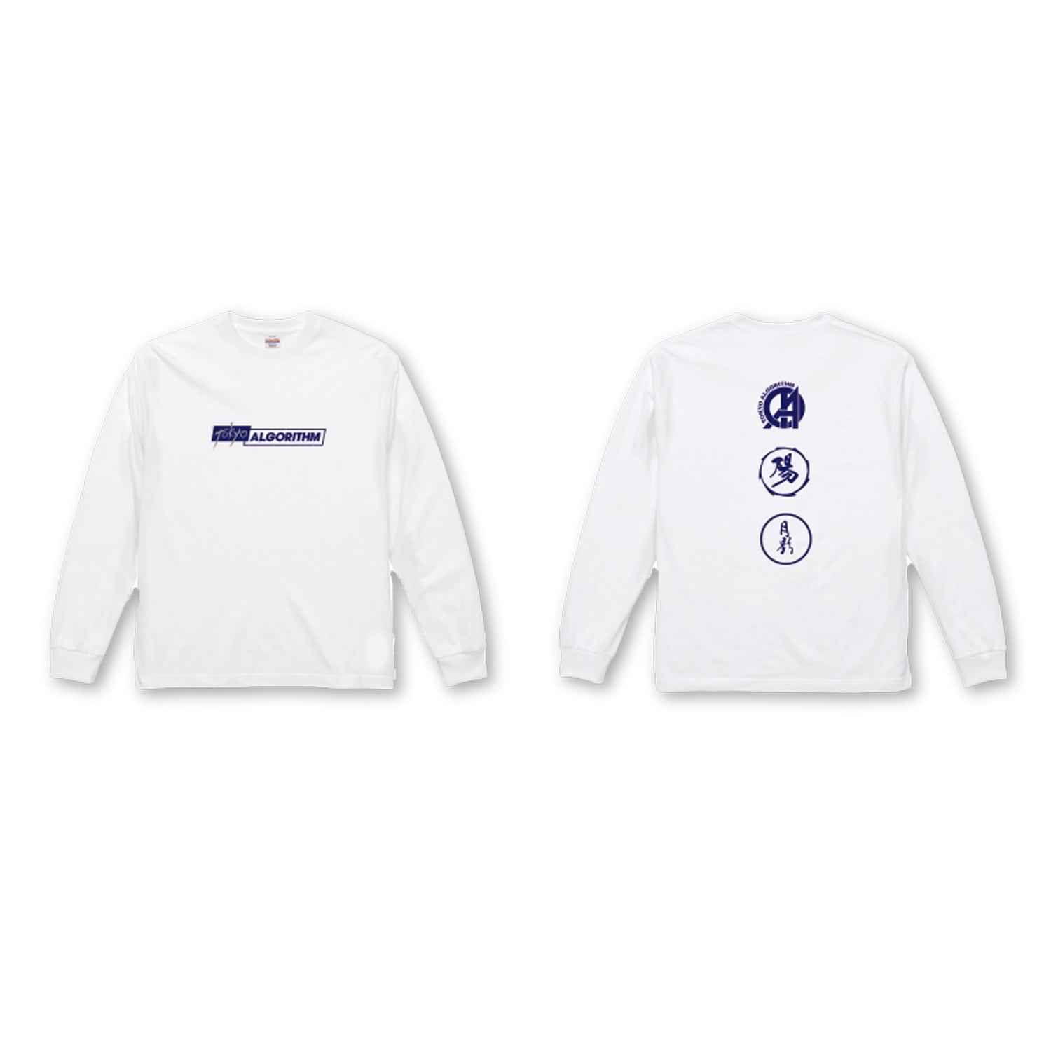 ロングスリーブTシャツ［月影・陽・東狂アルゴリズム］ | 東狂