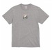 「 夢見る、和柄くるまり猫 Tシャツ」 Black Moon's Slumber T-shirt
