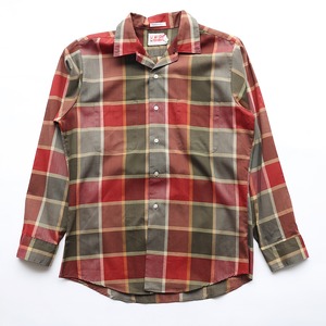 60S TIME SAVER PERMANENT-PRESS CHECKED L/S SHIRT