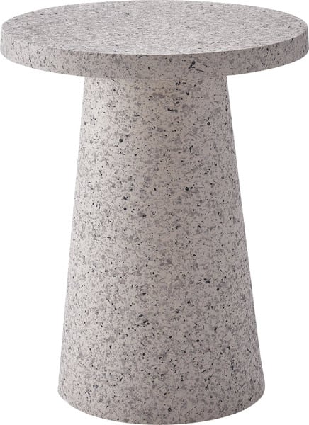 サイドテーブル MAR-11LGY MAR-11WH テーブル ミニテーブル ナイトテーブル インテリア 繊維板 おしゃれ シンプル シック モダン テラゾー柄 ライトグレー ホワイト リビング ダイニング 寝室 ショップ 店舗