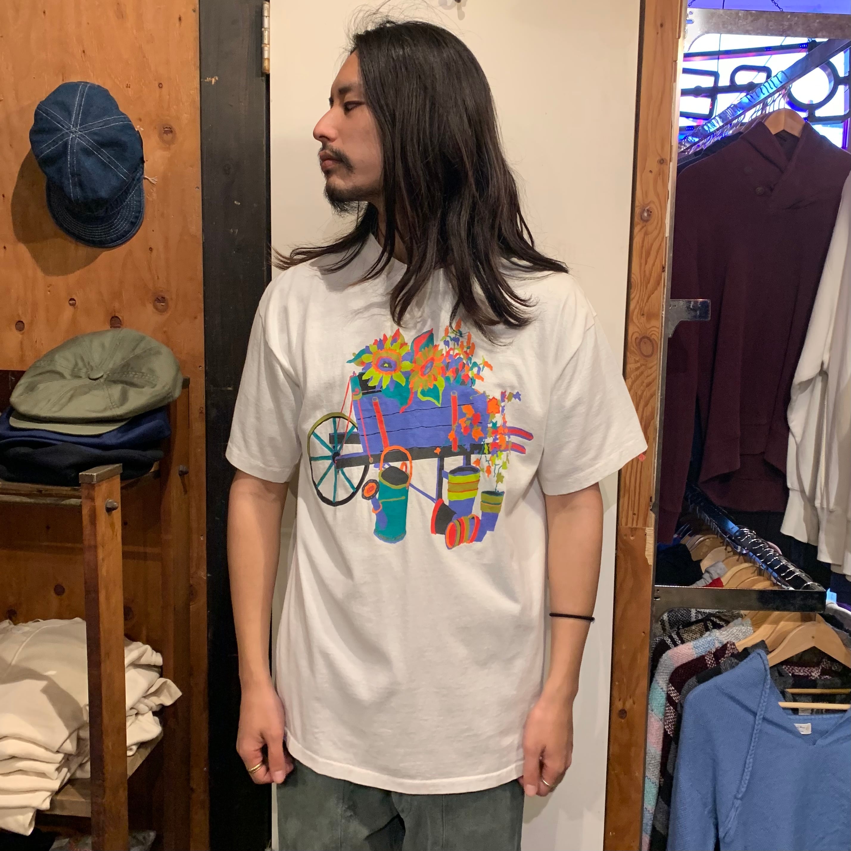 1990's USA製 All Sport Andrew Carson 花車 ガーデング アート