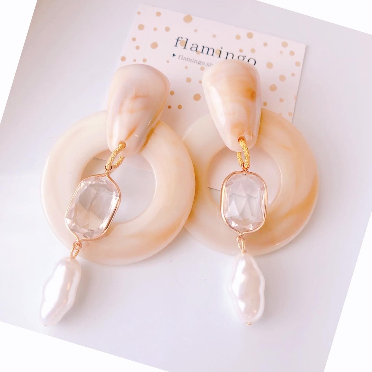 大ぶりピアス・イヤリング | flamingo 
