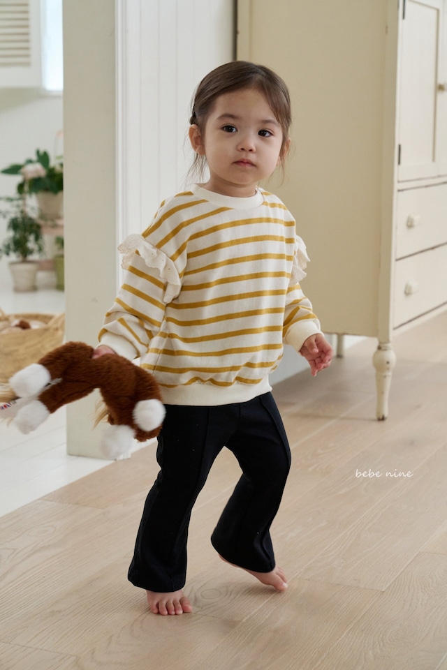 *即納* bebenine ボニーフリルスエット