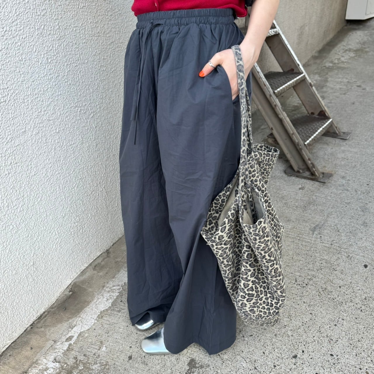 極美品 マリナリナルディ カラーレス ジャケット パンツ セットアップ XL ニアナ niana プラクティカルショートジャケットセットアップ 2点