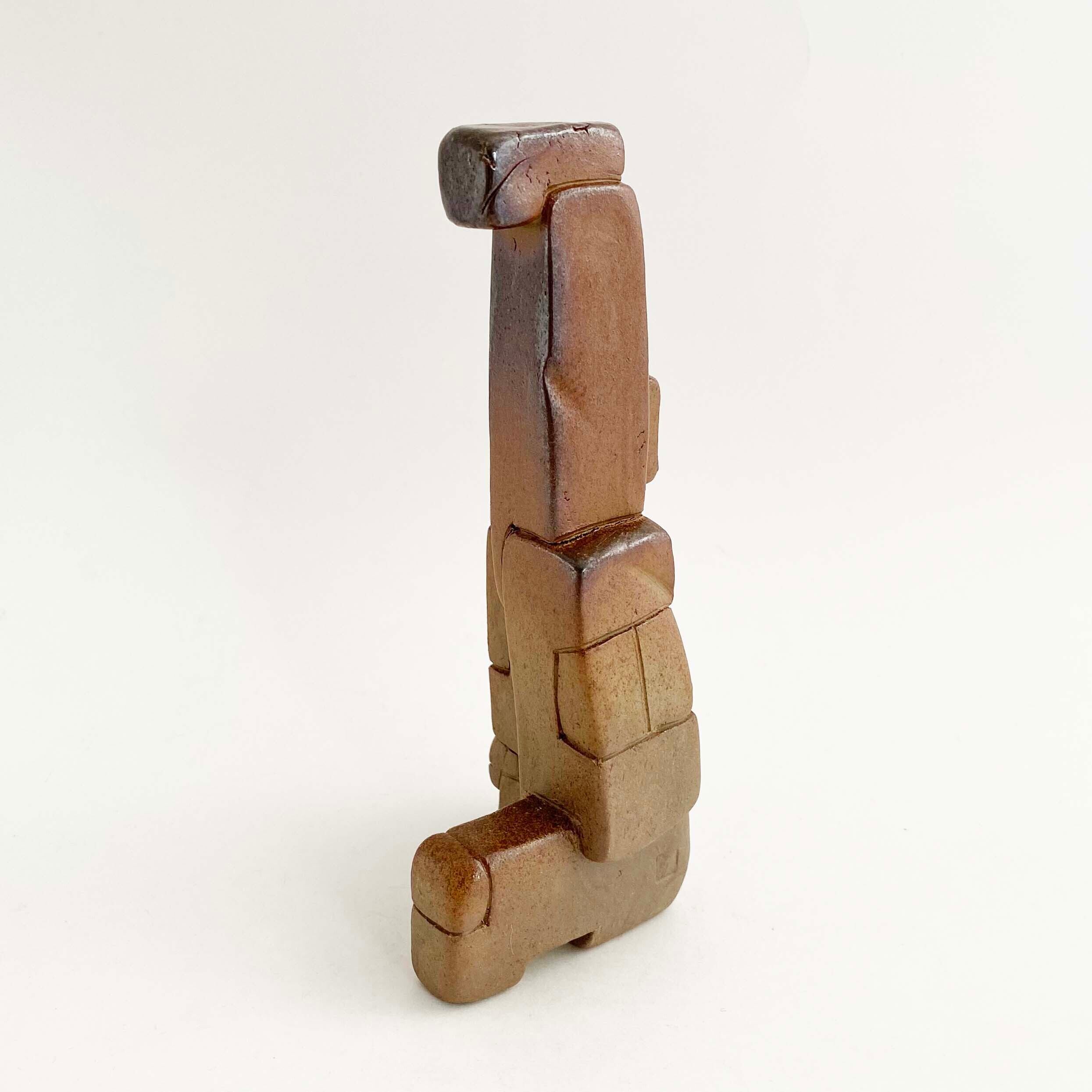 陶器のこけし陶片子(とうへんし)松島朝義作 No.12