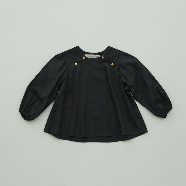 〈 eLfin Folk 〉Baby blouse / elf-232F43 / トップス / black