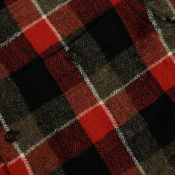 Size【XS】 TENDERLOIN テンダーロイン WOOL CHECK SHT HB 長袖シャツ