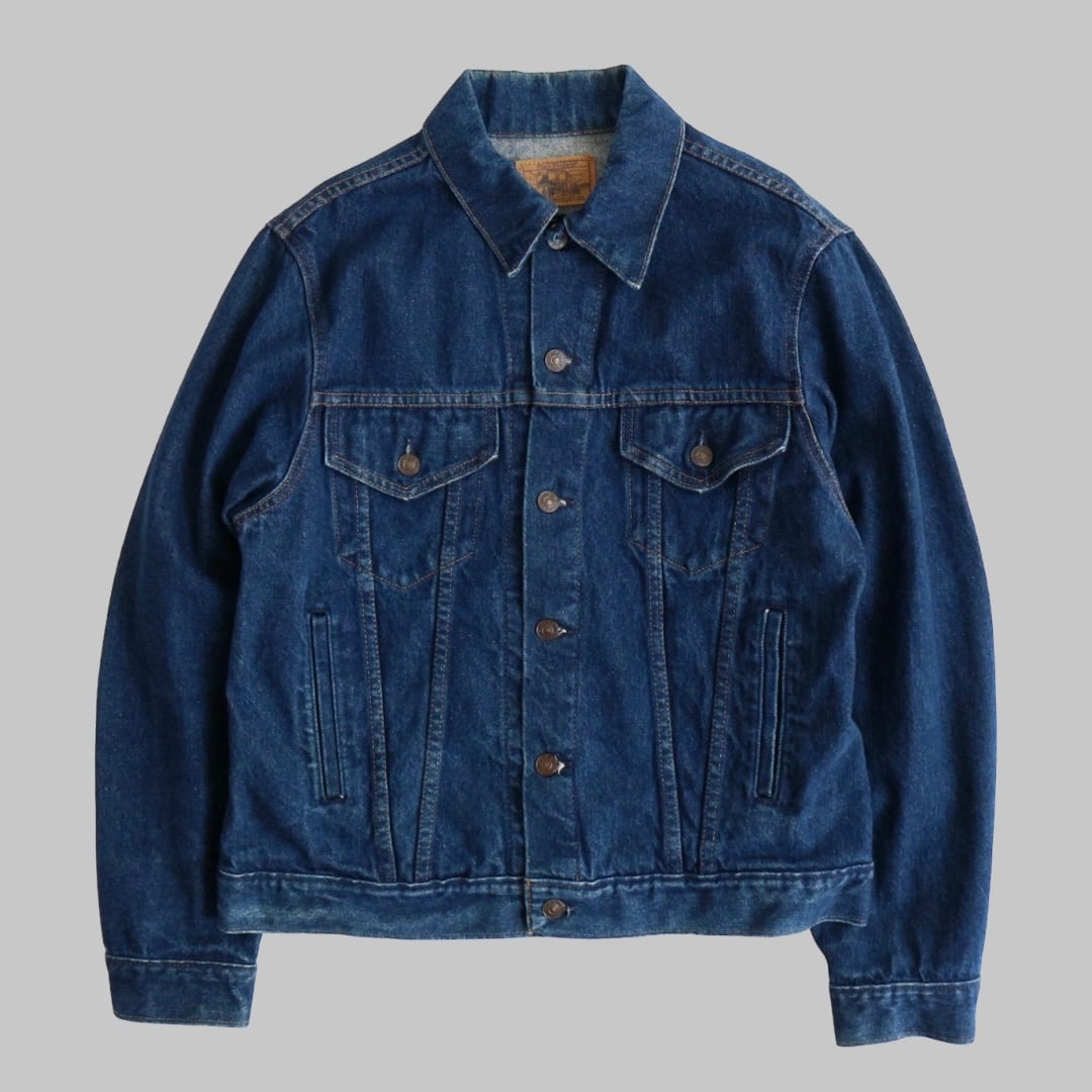 Mens】 ~1980s “Plain Pockets by JC Penney” denim tracker Mens】 ~1980s “Plain Pockets by JC Penney” denim tracker