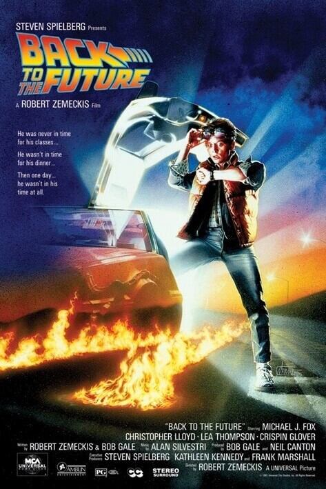 バックトゥーザフューチャー BACK TO THE FUTURE 輸入ポスター 61cm x 91.5cm POSP0830