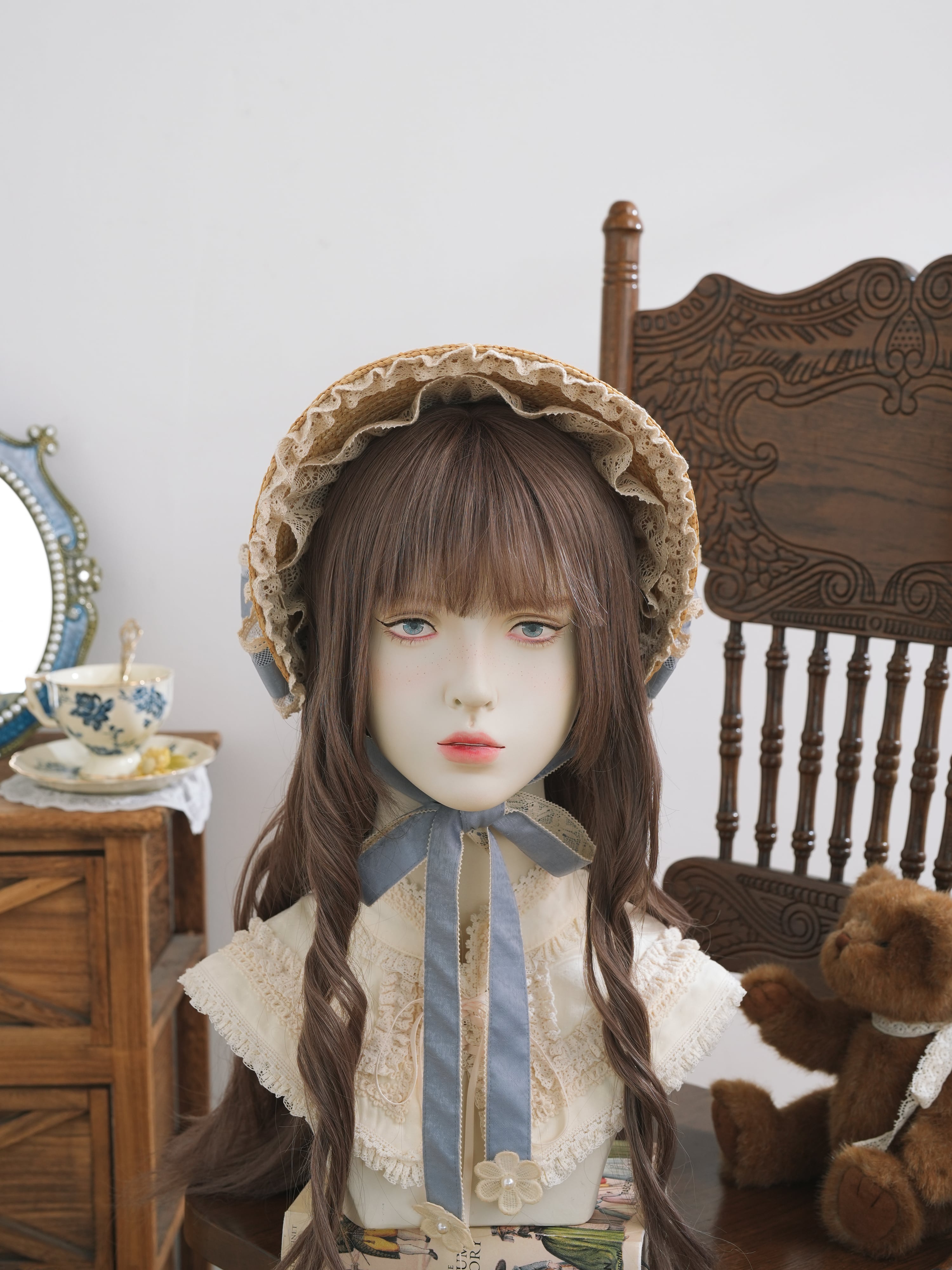星箱Works 百合姫の眠り リボンボンネット 星箱Works 百合姫の眠り リボンボンネット 星箱Works 百合姫の眠り