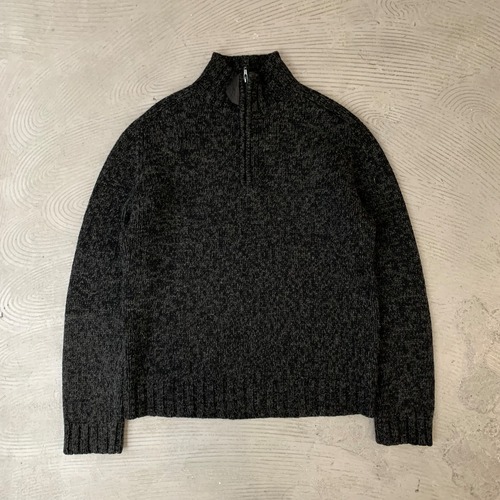 DKNY / Half zip drivers knit