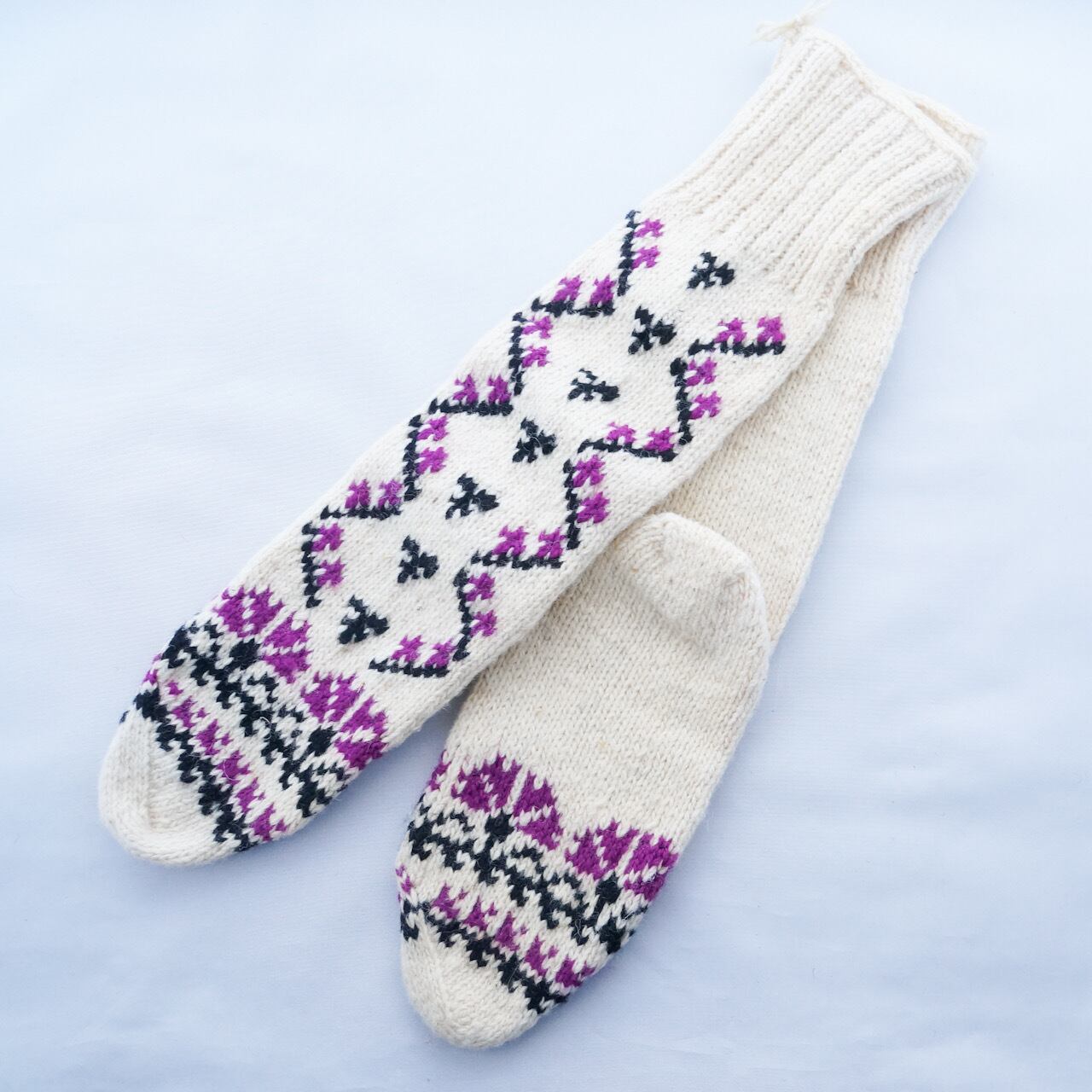 トルコ　手編みの靴下　2