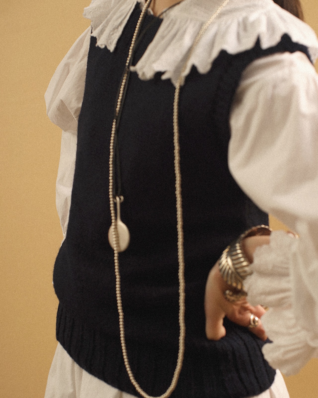 1940-50's Red Cross / Knit Vest