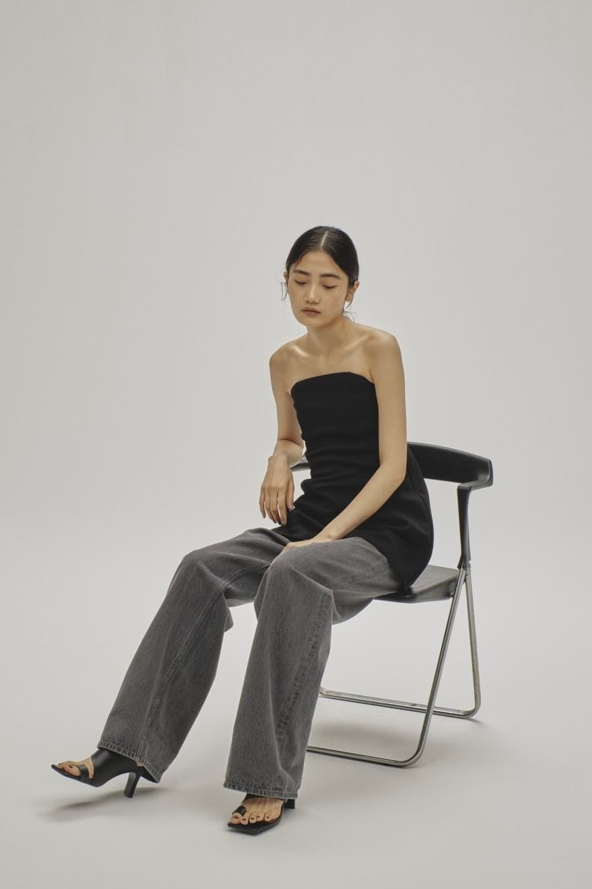 TODAYFUL Square Leather Sandals スクエアレザーサンダル Black  