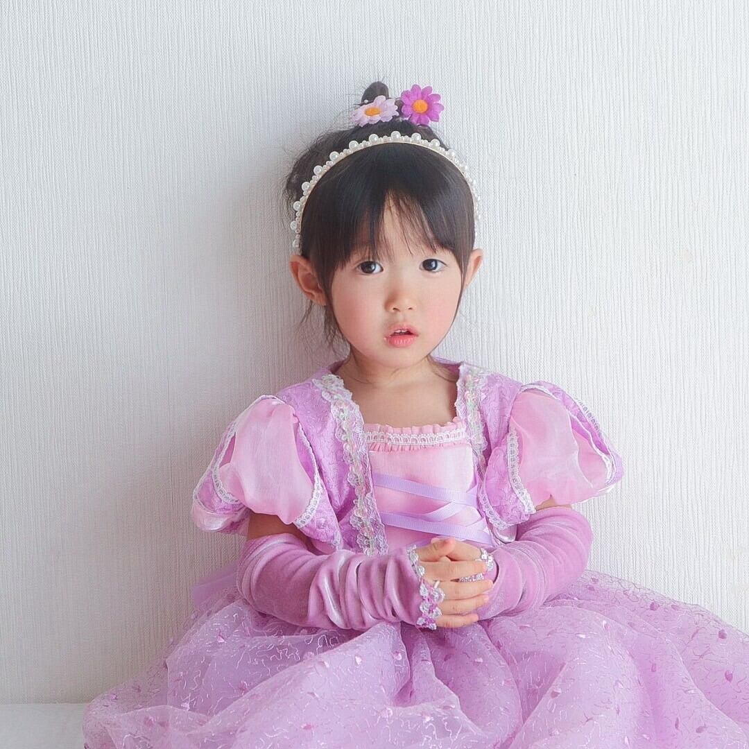 即納】付け袖 パープル［ラプンツェル プリンセス］ | こども服 coto