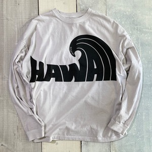 SALVAGE PUBLIC / Pigment long TEE / white sand
