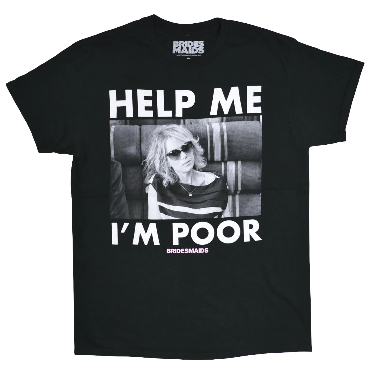 USED【M】Movie Bridesmaids ブライズメイズ 史上最悪のウェディングプラン Help Me I'm Poor Tee / ©Universal City Studios
