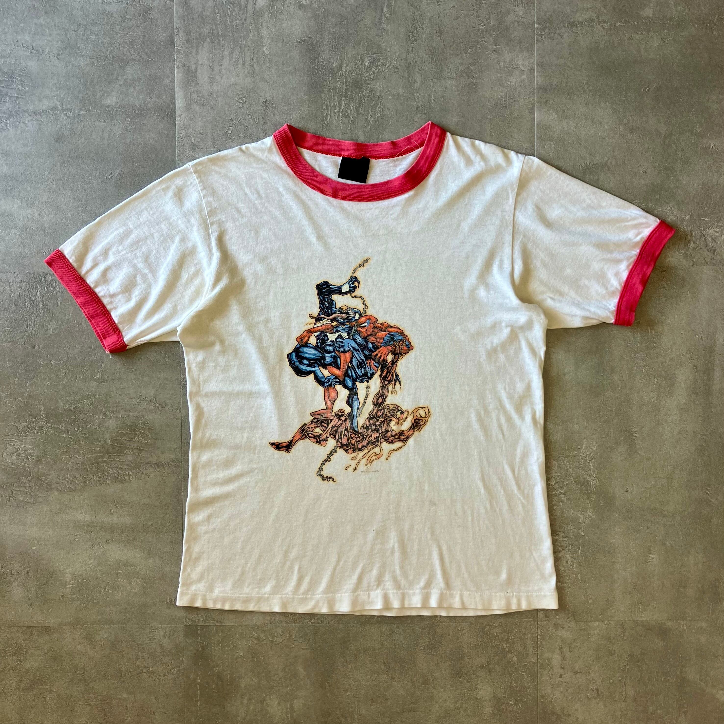 Change's MARVEL 00s スパイダーマン リンガーTee M程度 No.2229