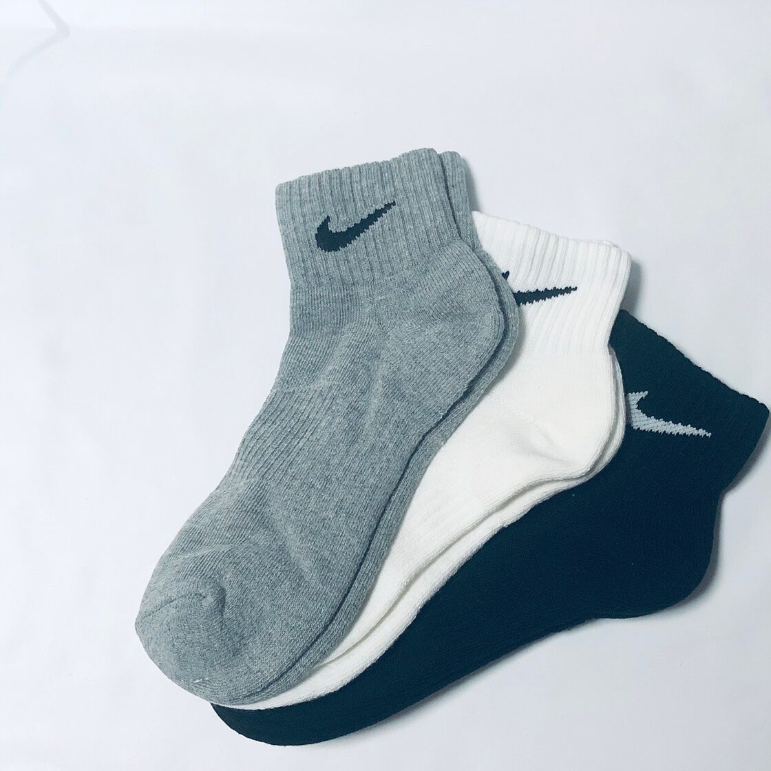 NIKE ナイキ アンクル クッション クォーター ソックス 3カラーセット 