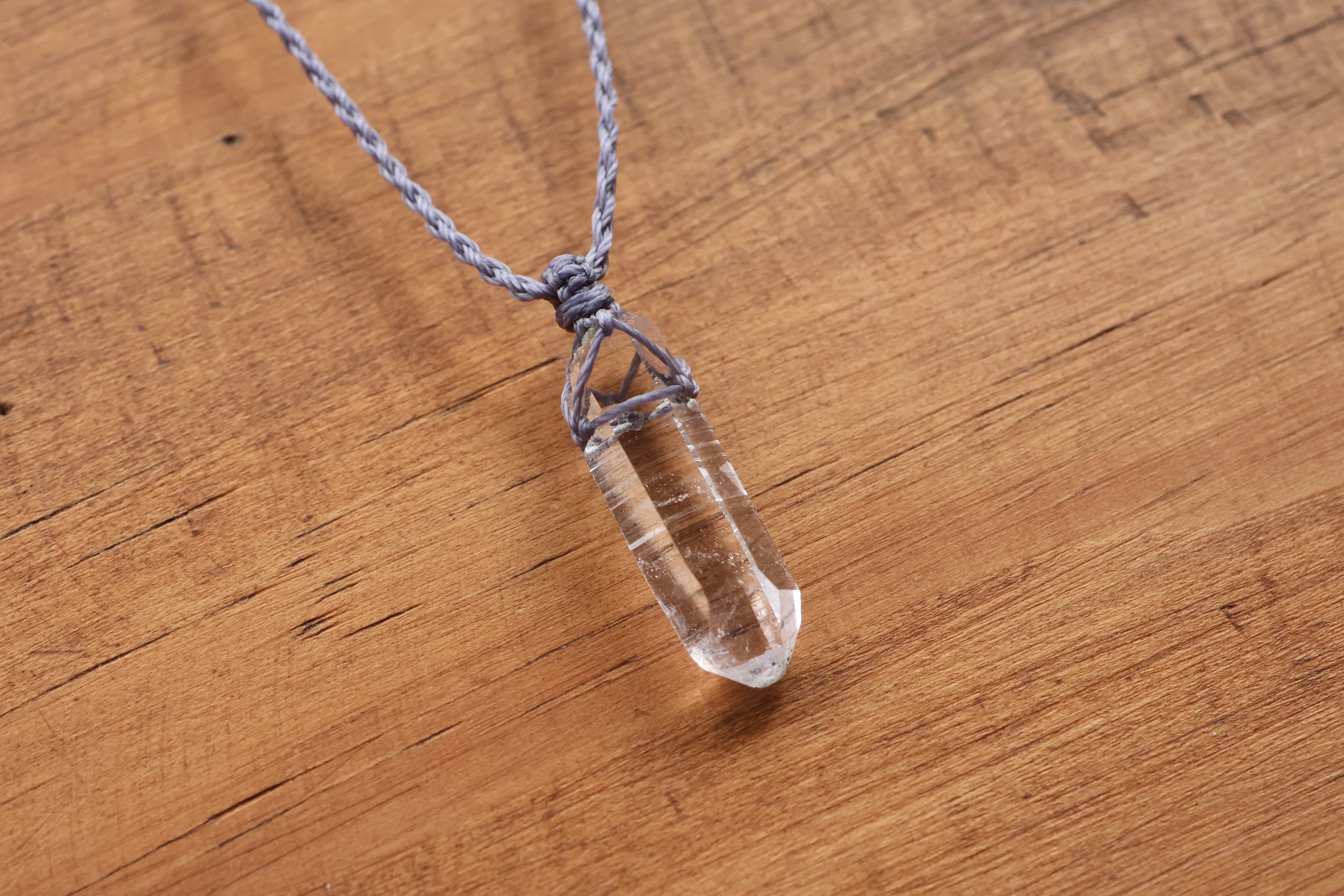 ヒマラヤ水晶ネックレス マニハール産 | 石垣島の夜光貝アクセサリーと