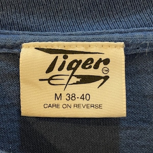 【Tiger】90s USA製 イラスト プリント Tシャツ インディアン M ビンテージ US古着