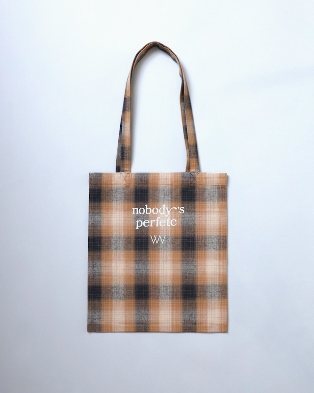 WV Original / nobody’s perfetc Tote Bag - Orange