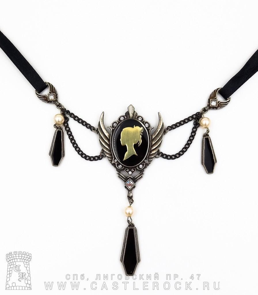 ALCHEMY GOTHIC: アムザー チョーカーチェーンの骨 ALCHEMY GOTHIC: アムザー チョーカーチェーンの骨