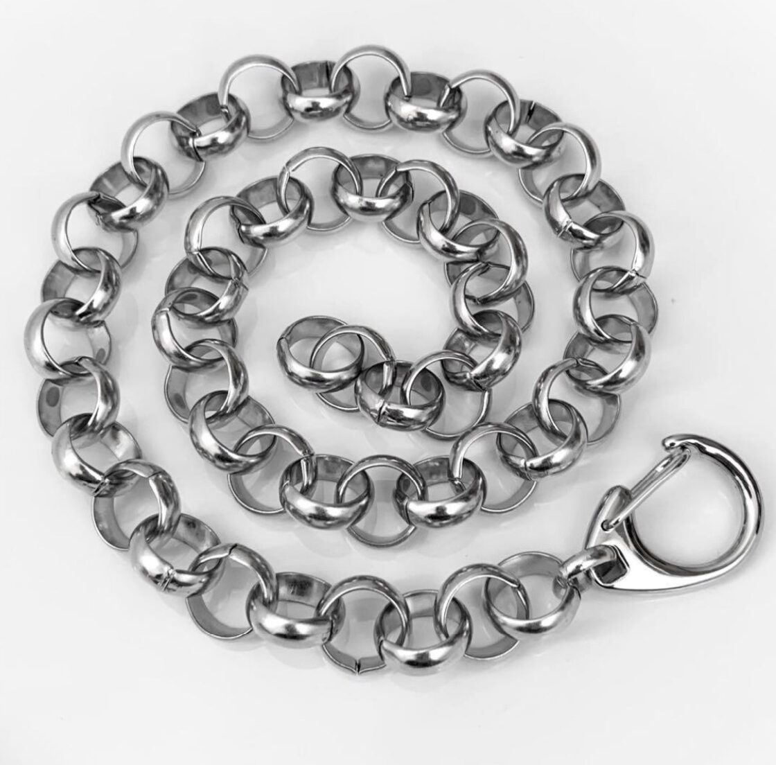チェーンネックレス 丸型 チェーン フック シルバー 12mm | Pay ID