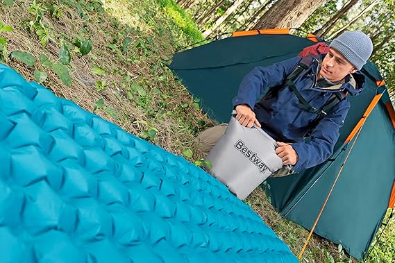 Bestway AlpineLite マミー型 エアマット 断熱 R値 7.6 軽量 664グラム