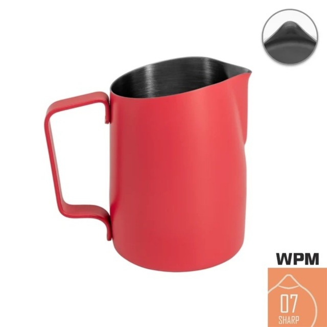 WPM ミルクピッチャー 450mL シャープスパウト ( 07 SHARP ) レッド HC7107RD