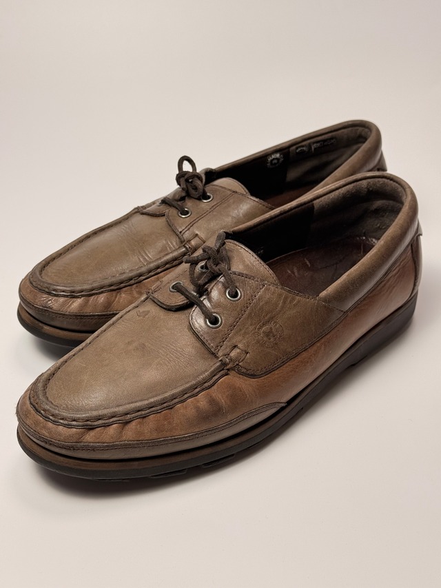 “Mephisto” Ralyx Leather Boat Shoes US11