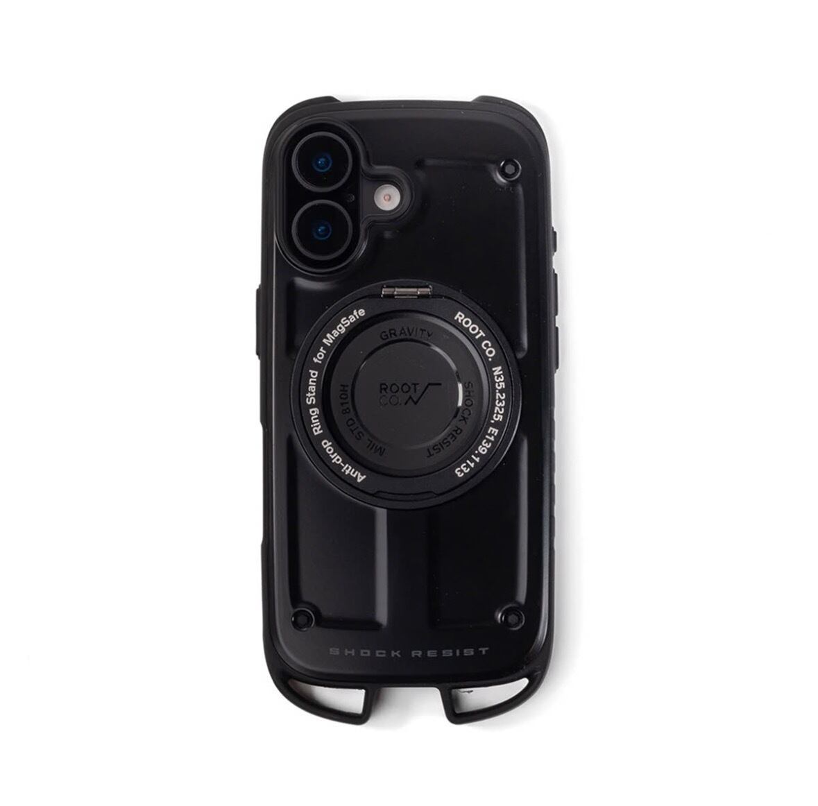 ROOT CO. [iPhone 16e/17e兼用]GRAVITY Shock Resist Case Rugged