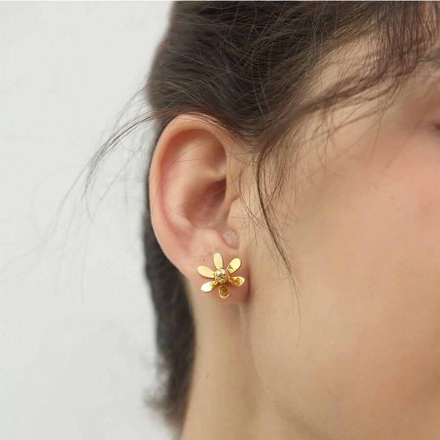 mini flower earrings m-0052